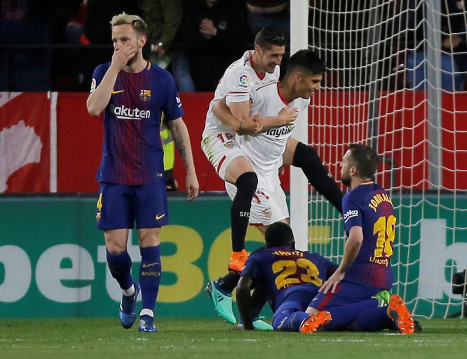 Les imatges del Sevilla-Barça