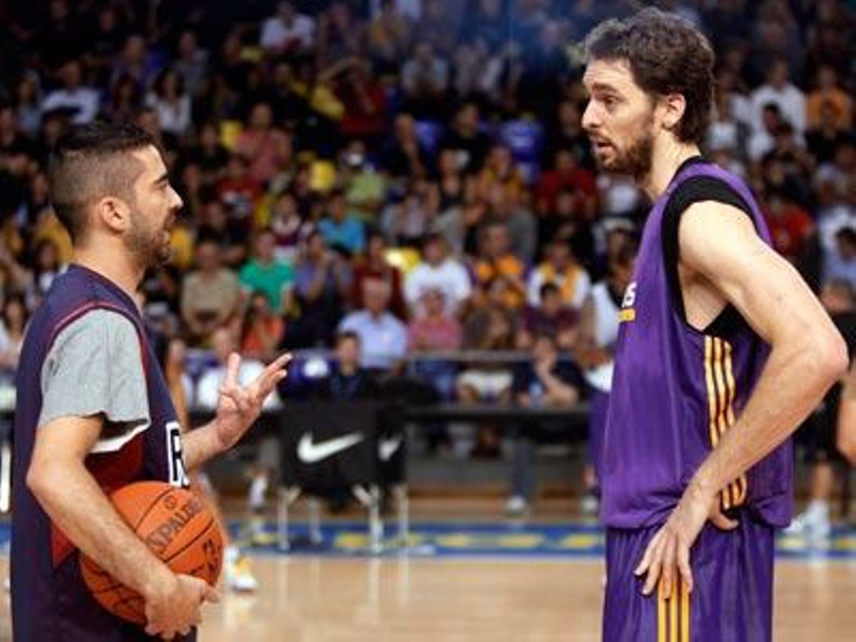 El campió de la NBA s’ha entrenat aquesta tarda al Palau Blaugrana per preparar el seu partit contra el Regal FC Barcelona, que es disputarà demà, dijous, al Palau Sant Jordi.