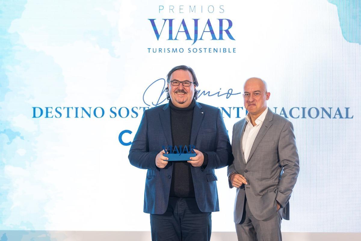Alejandro Pérez-Ferrant, CEO y socio fundador de The Blueroom Project, junto a Josep M. Palau.