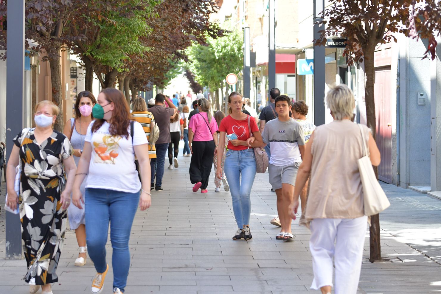 Primer día sin mascarillas en Extremadura