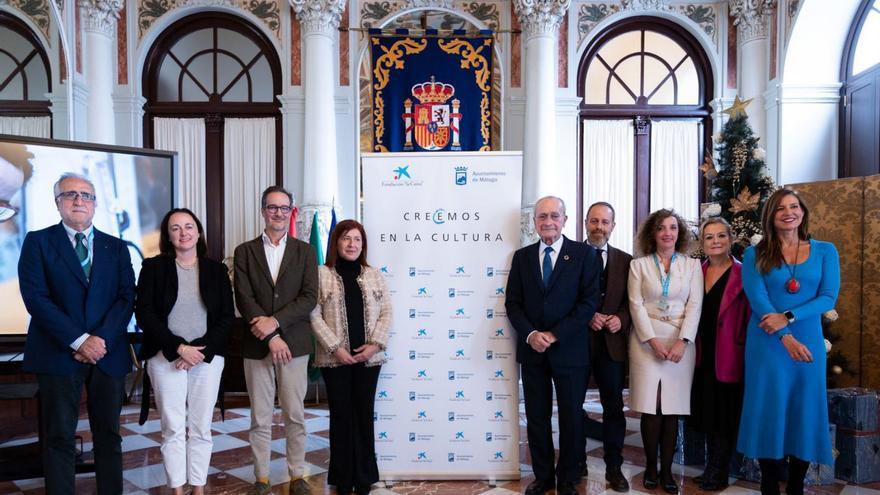 Presentación en el Ayuntamiento de la capital del proyecto ‘Cultura en vena’. | L.O.