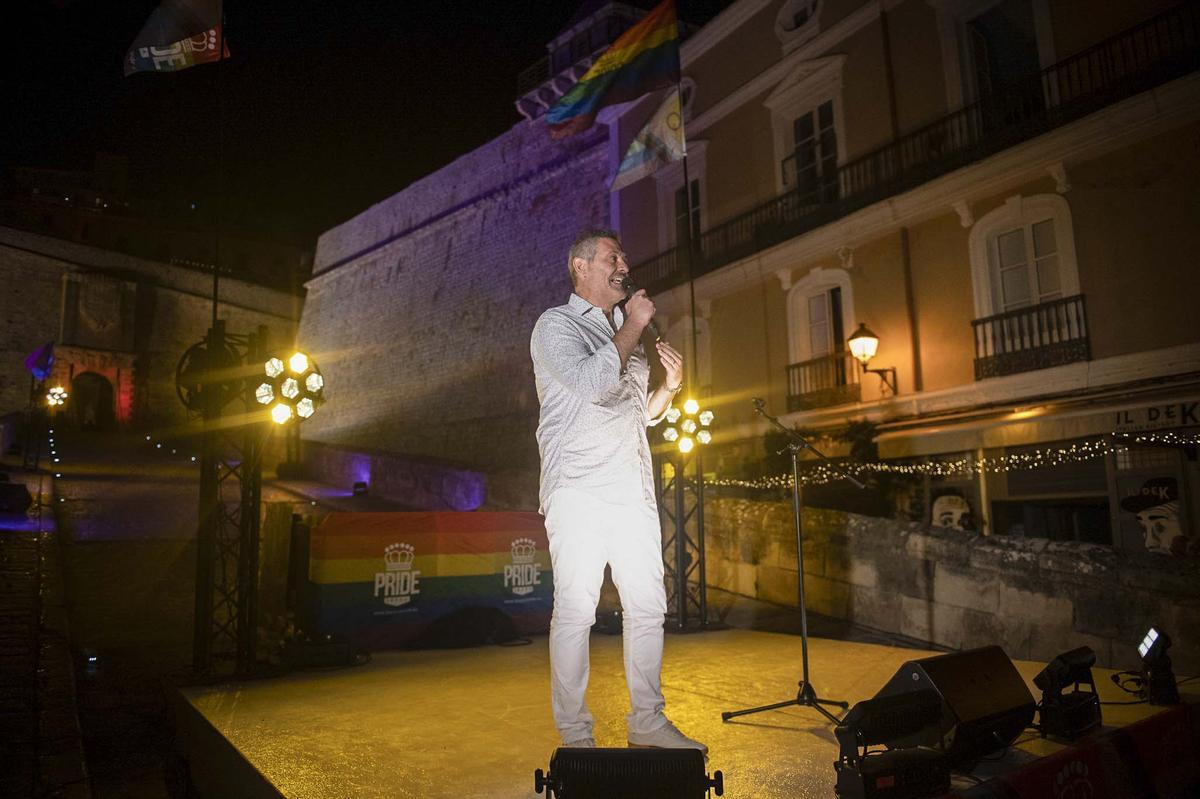 Imágenes del pregón del Ibiza Pride en Dalt Vila