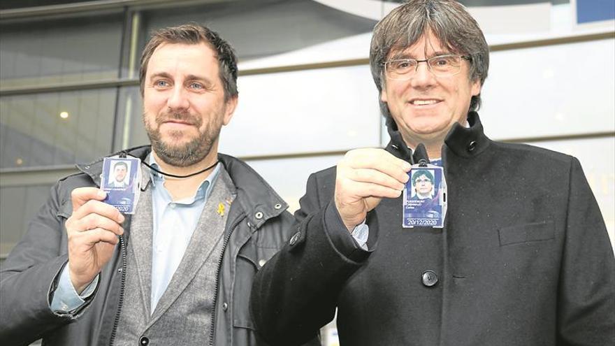 Puigdemont es reconocido como eurodiputado