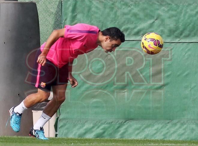 El Barça prepara el partido contra el Celta sin Iniesta