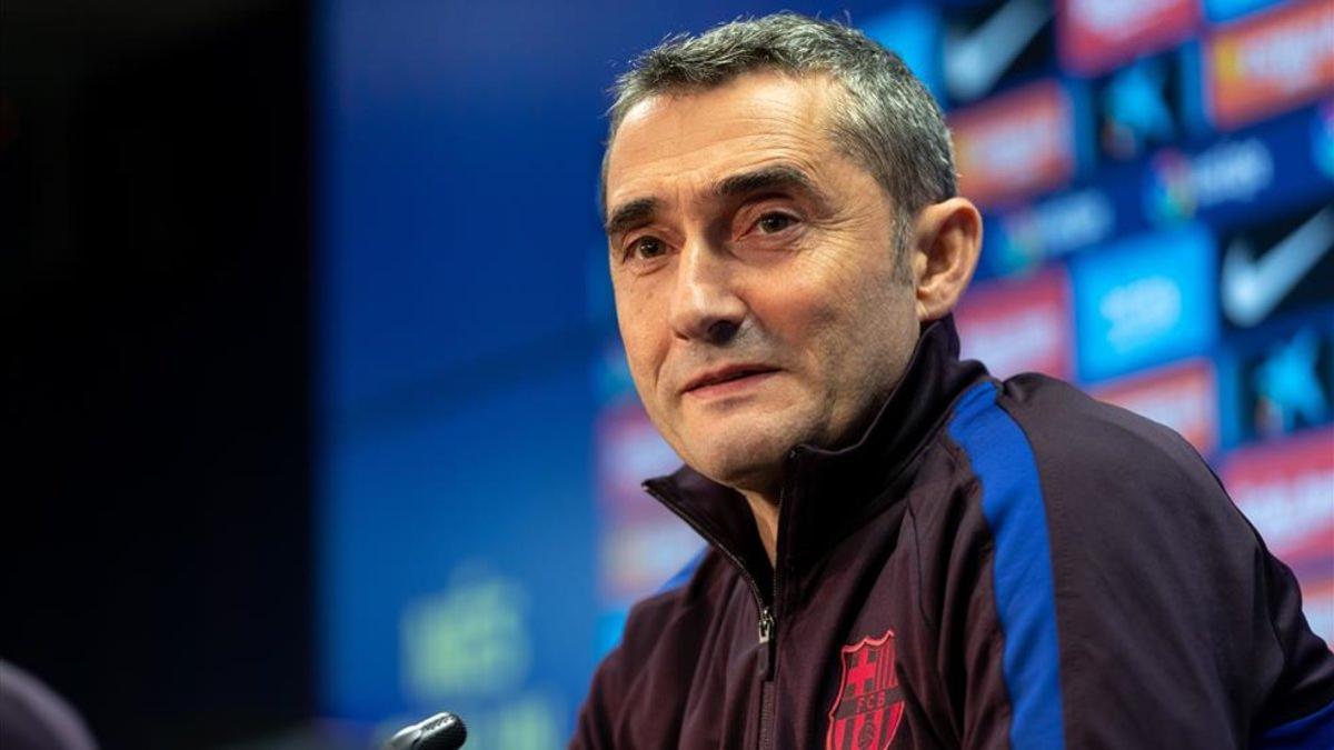 Valverde, en una imagen de archivo en rueda de prensa