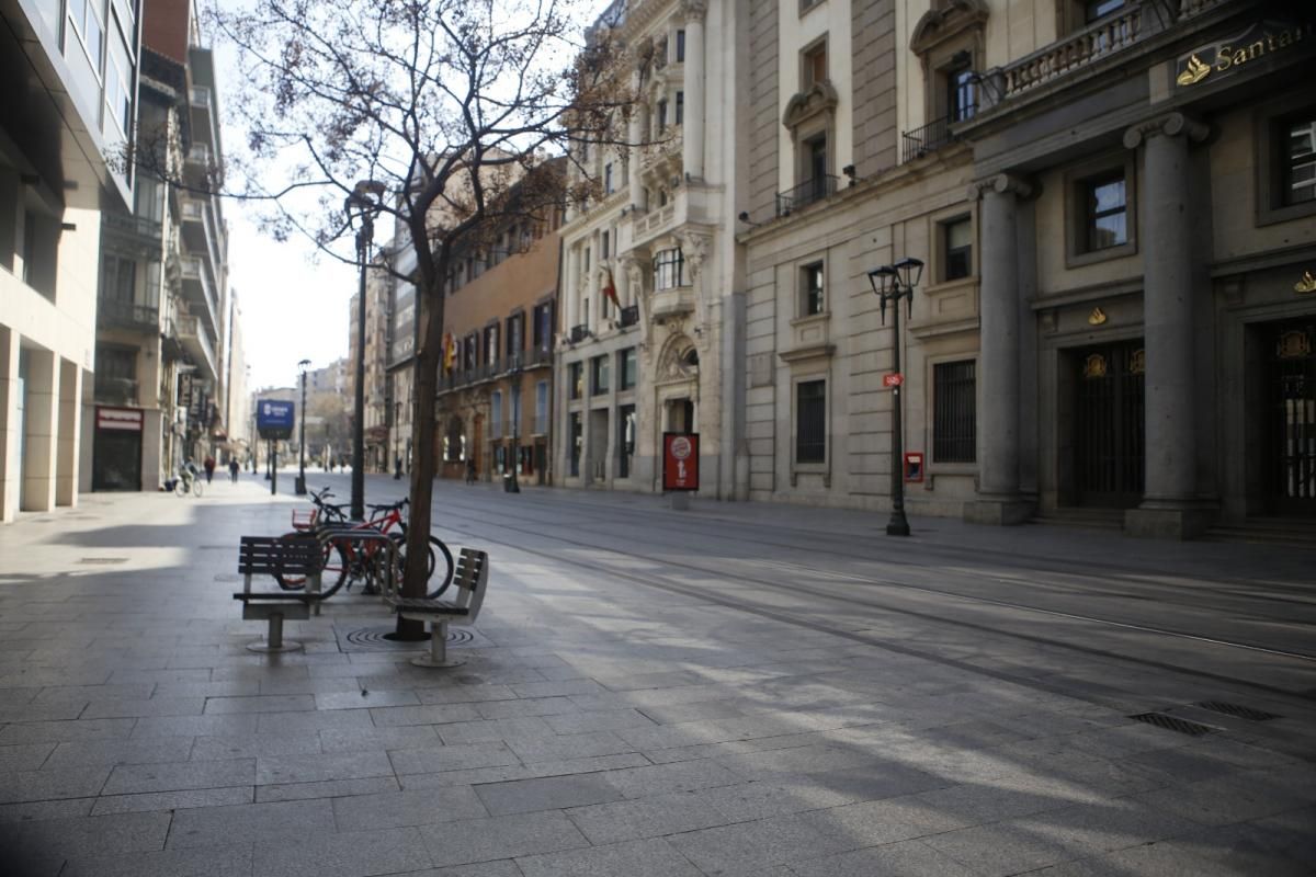 Los efectos de la alerta sanitaria por el coronavirus en Zaragoza