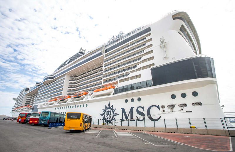 El crucero MSC Meraviglia, por dentro