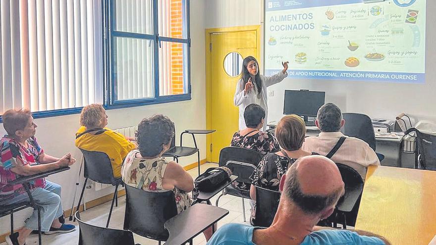 Nutricionistas del Sergas imparten talleres sobre hábitos saludables