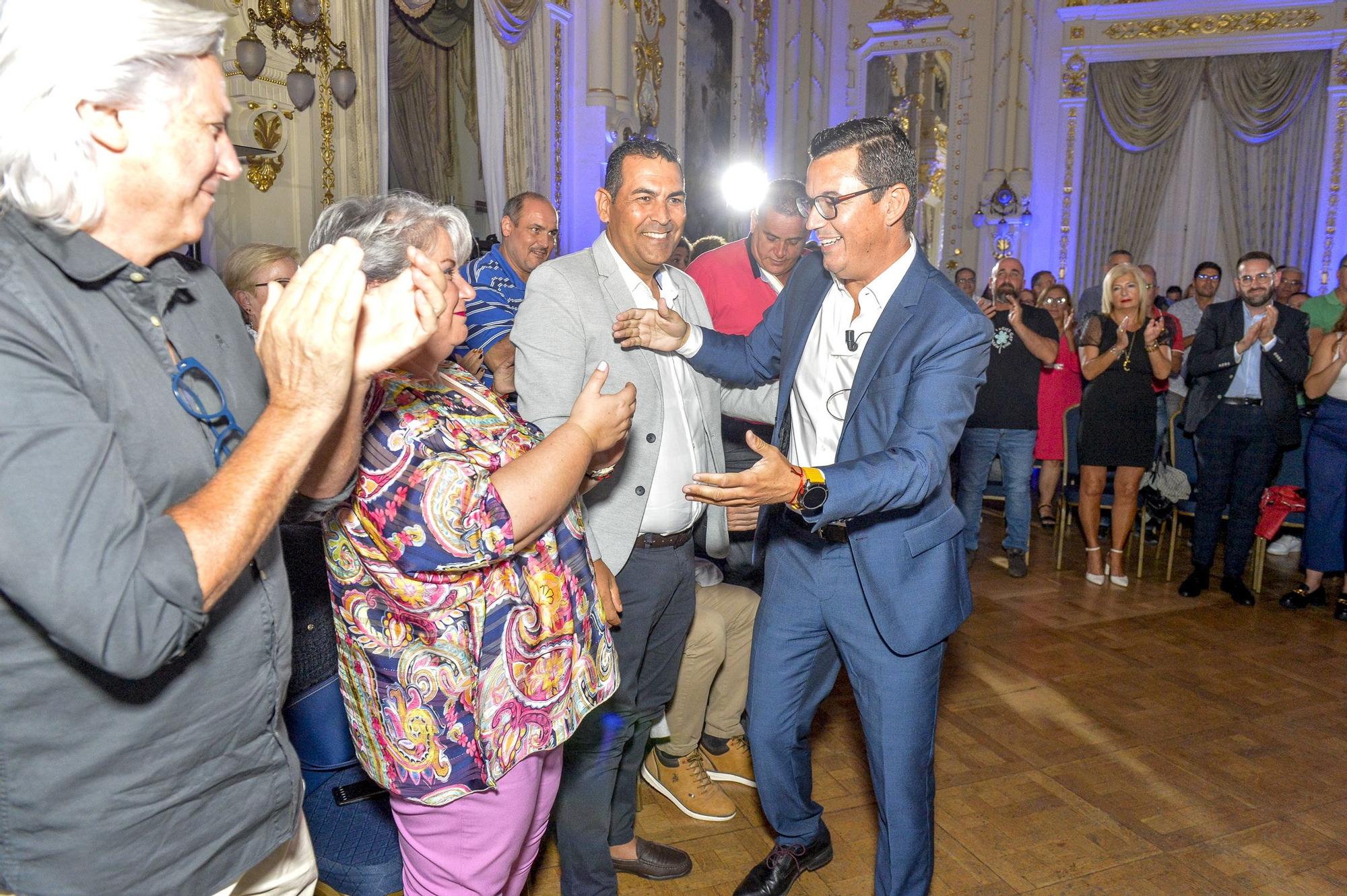 Pablo Rodríguez presenta candidatura al Parlamento por Gran Canaria