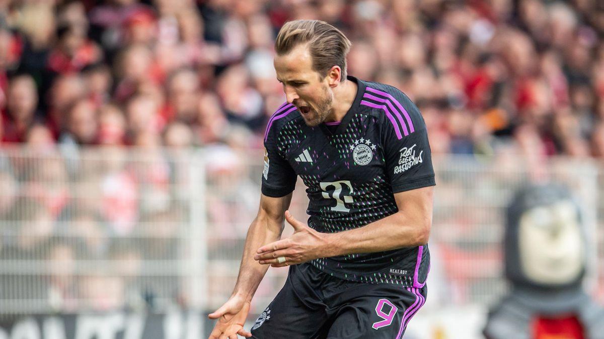 Tras su partido contra el Unión Berlín, Harry Kane superó la marca de los 40 goles con el Bayern