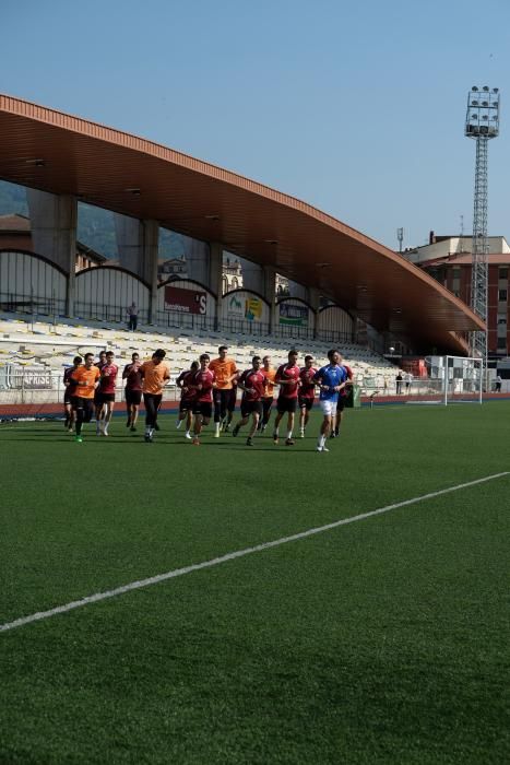 Primer día de entrenamientos del Caudal Deportivo