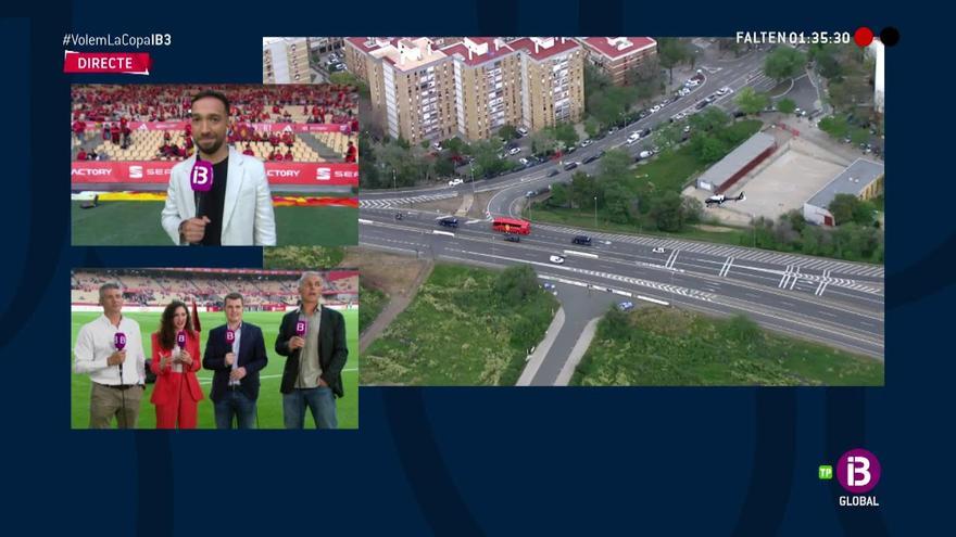 En directo | Recibimiento al Real Mallorca en el Consolat de Mar