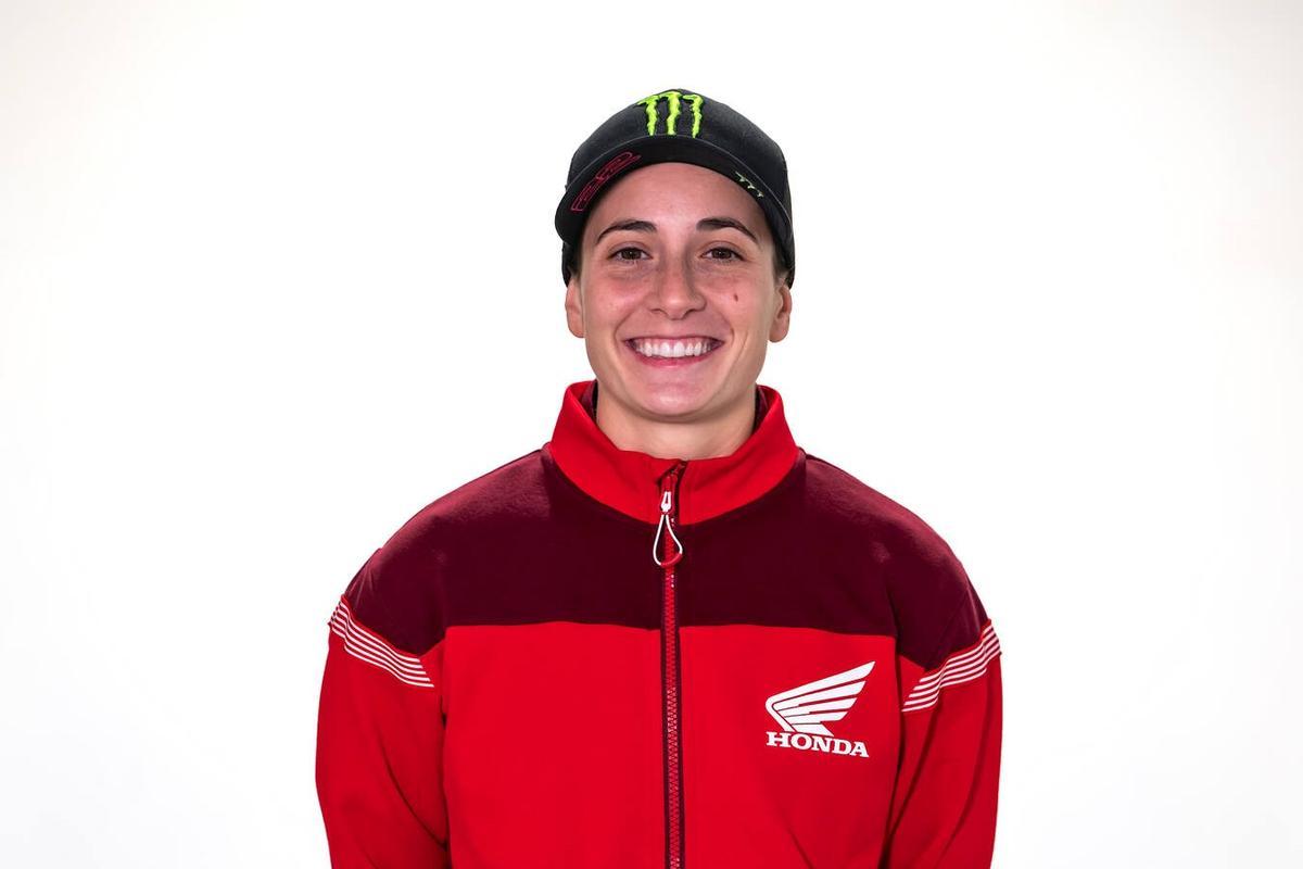 Ana Carrasco, en una imagen difundida por Honda Francia