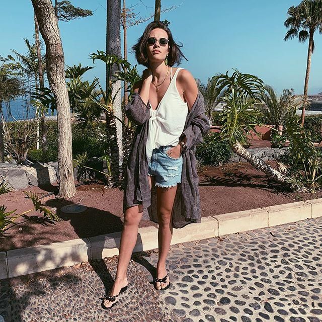 Jessica Bueno, de vacaciones en Tenerife