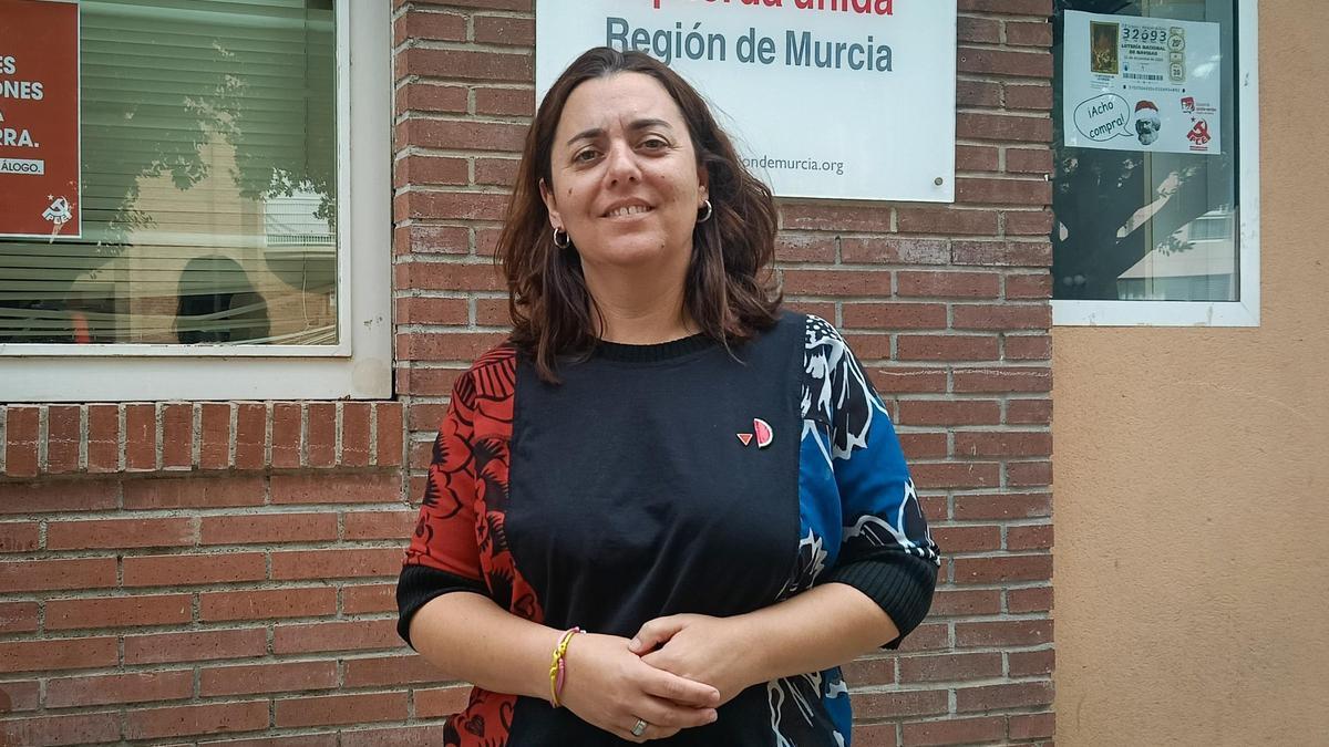 Penélope Luna, coordinadora regional de IU-Verdes