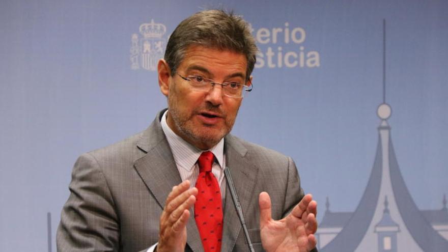 El ministre de Justícia, Rafael Catalá