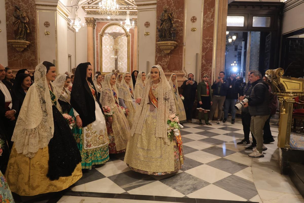 Fallas 2026: Así desfiló Carmen Prades, Fallera Mayor de València, en la Ofrenda Fallas 2026: Así desfiló Carmen Prades, Fallera Mayor de València, en la Ofrenda