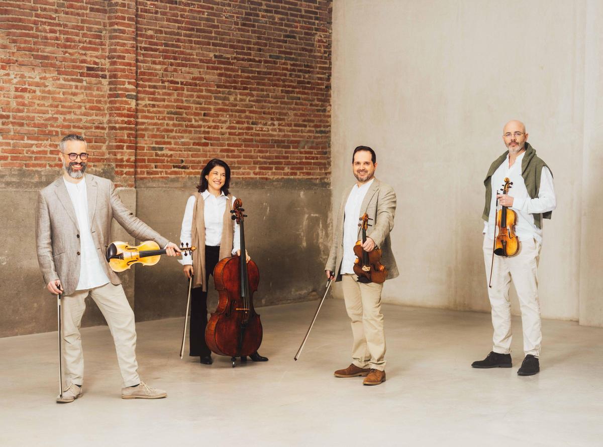 El Cuarteto Quiroga.
