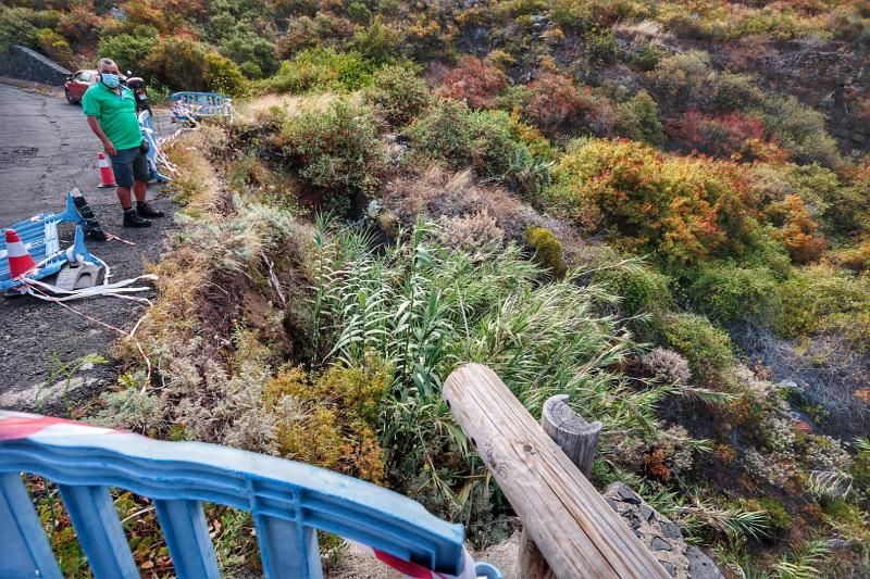 El puente Camurro, de El Cercado (San Andrés), 8 años en el olvido