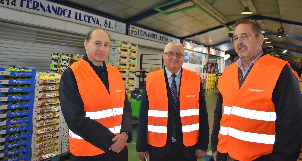 Visita a las instalaciones de Mercamálaga.