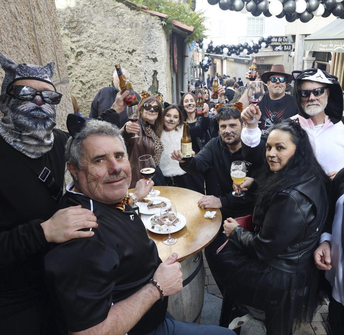 Los bares de la Rúa dos Viños, epicentro de la cita | G.S.