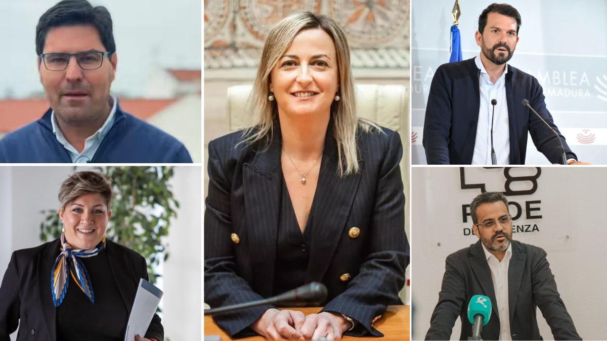 Cinco aspirantes compiten por liderar el PSOE de Extremadura: así arranca la batalla por el relevo de Gallardo