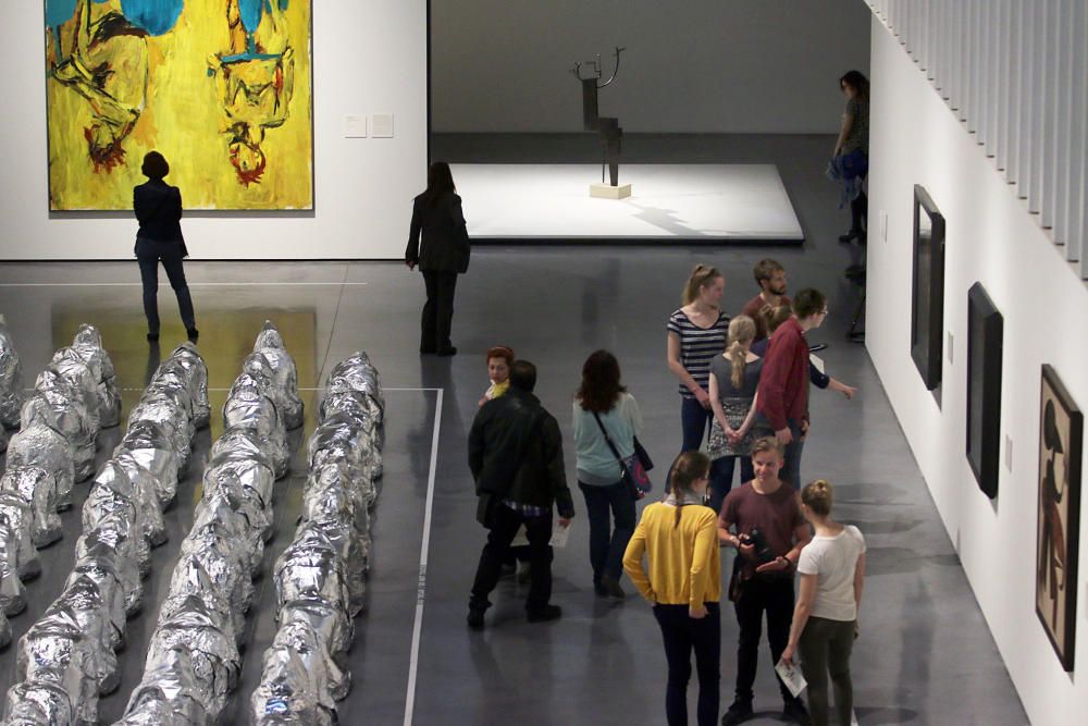 Jornada de puertas abiertas en el Pompidou Málaga por su primer aniversario