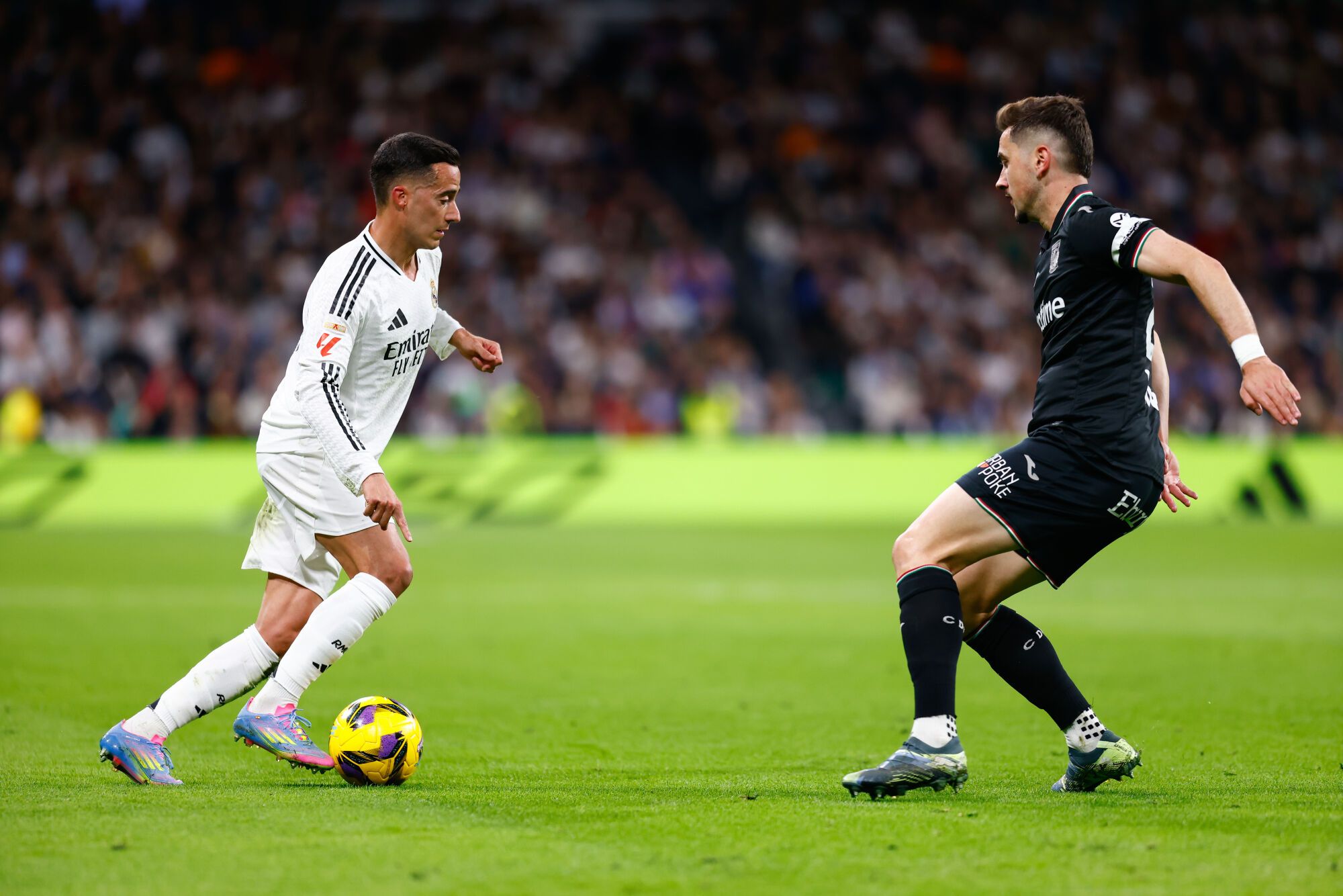 Lucas Vazquez of Real Madrid in action during the Spanish League, LaLiga EA Sports, football match played between Real Madrid and CD Leganes at Santiago Bernabeu stadium on March 29, 2025, in Madrid, Spain. AFP7 29/03/2025 ONLY FOR USE IN SPAIN. Dennis Agyeman / AFP7 / Europa Press;2025;SPAIN;SPORT;ZSPORT;SOCCER;ZSOCCER;Real Madrid v CD Leganes - LaLiga EA Sports;