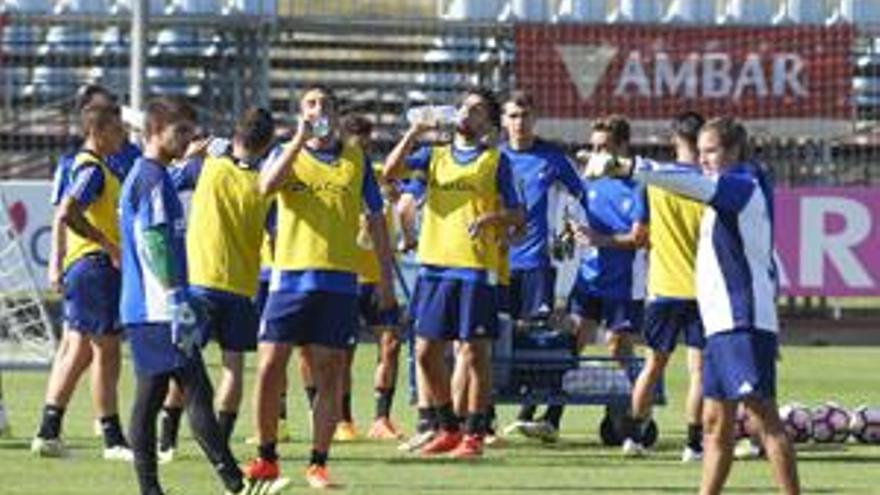 El Real Zaragoza suspende el entrenamiento de esta tarde