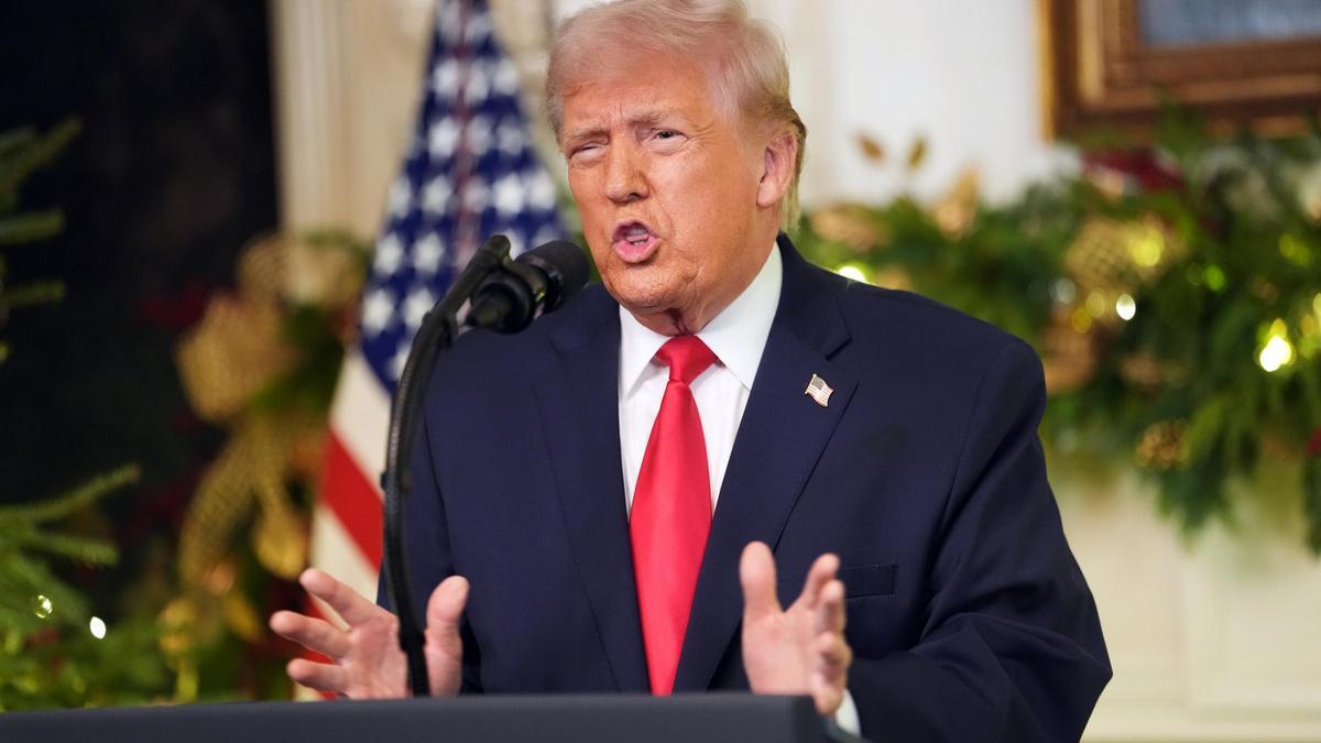 Trump dice que no descarta una guerra con Venezuela