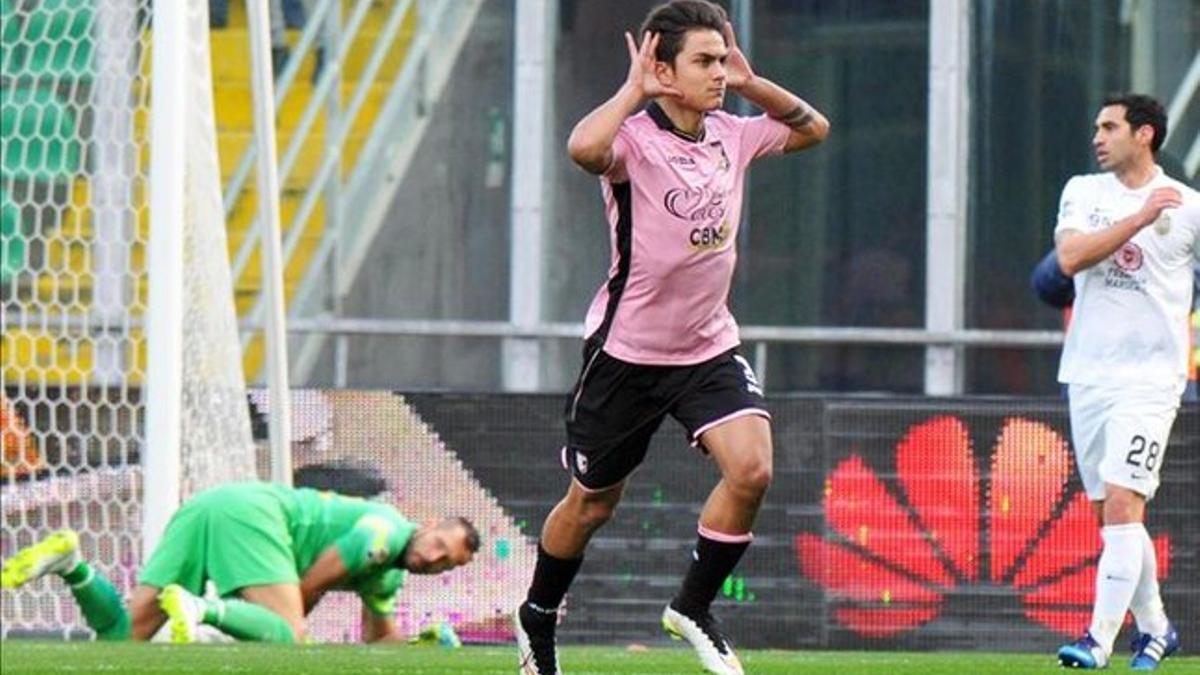 Dybala es una de las grandes revelaciones del Palermo