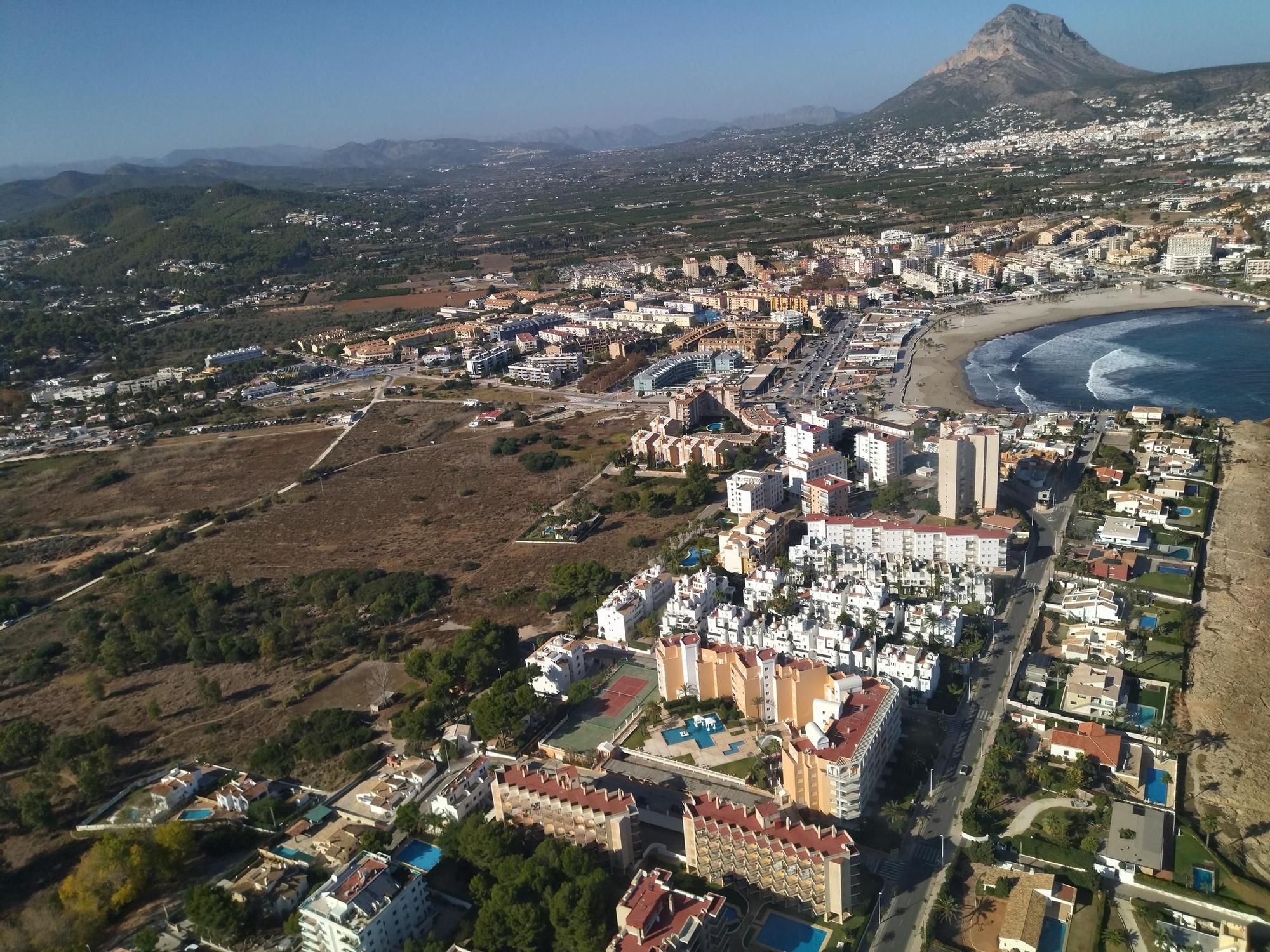 Xàbia, al vuelo