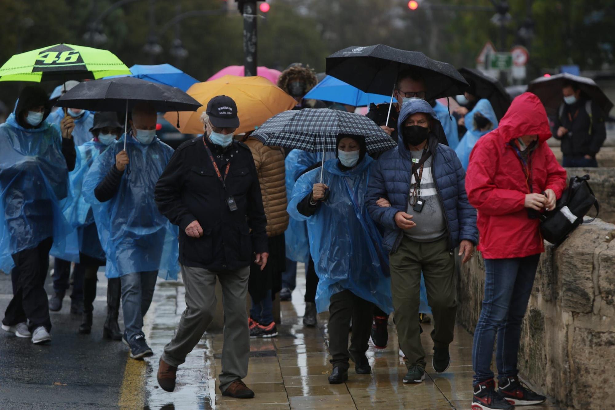 Así han sido las lluvias en el centro València