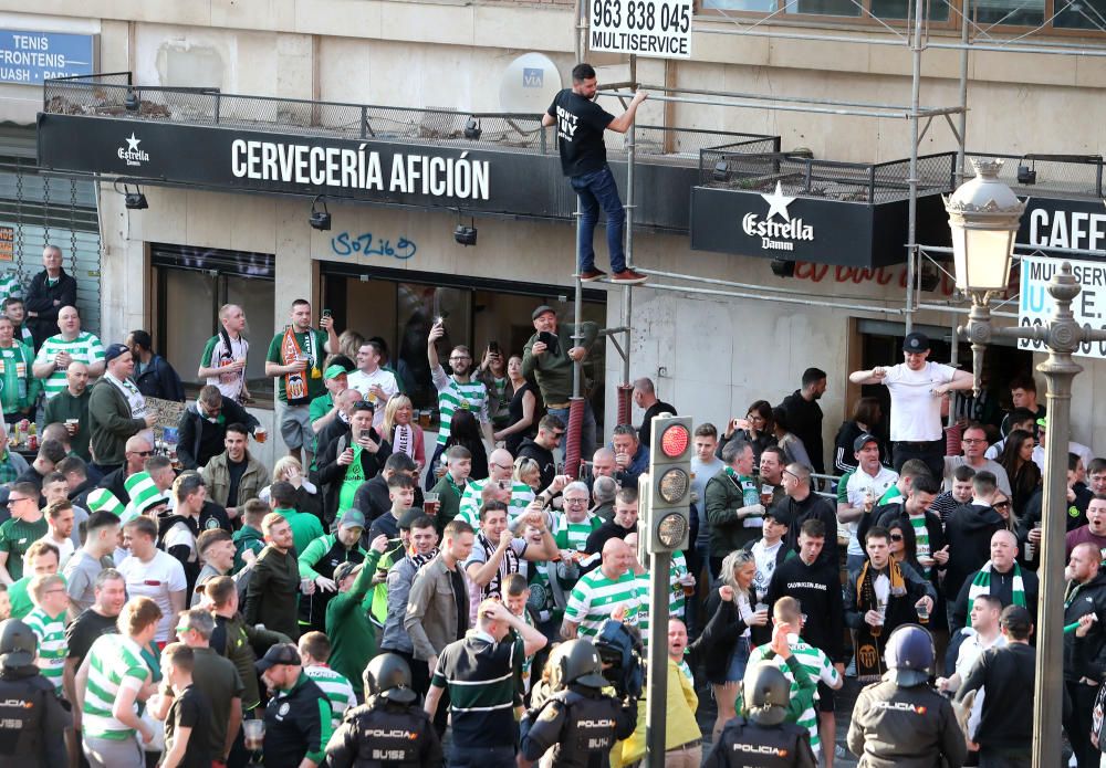 Así da la nota la afición del Celtic en los alrede