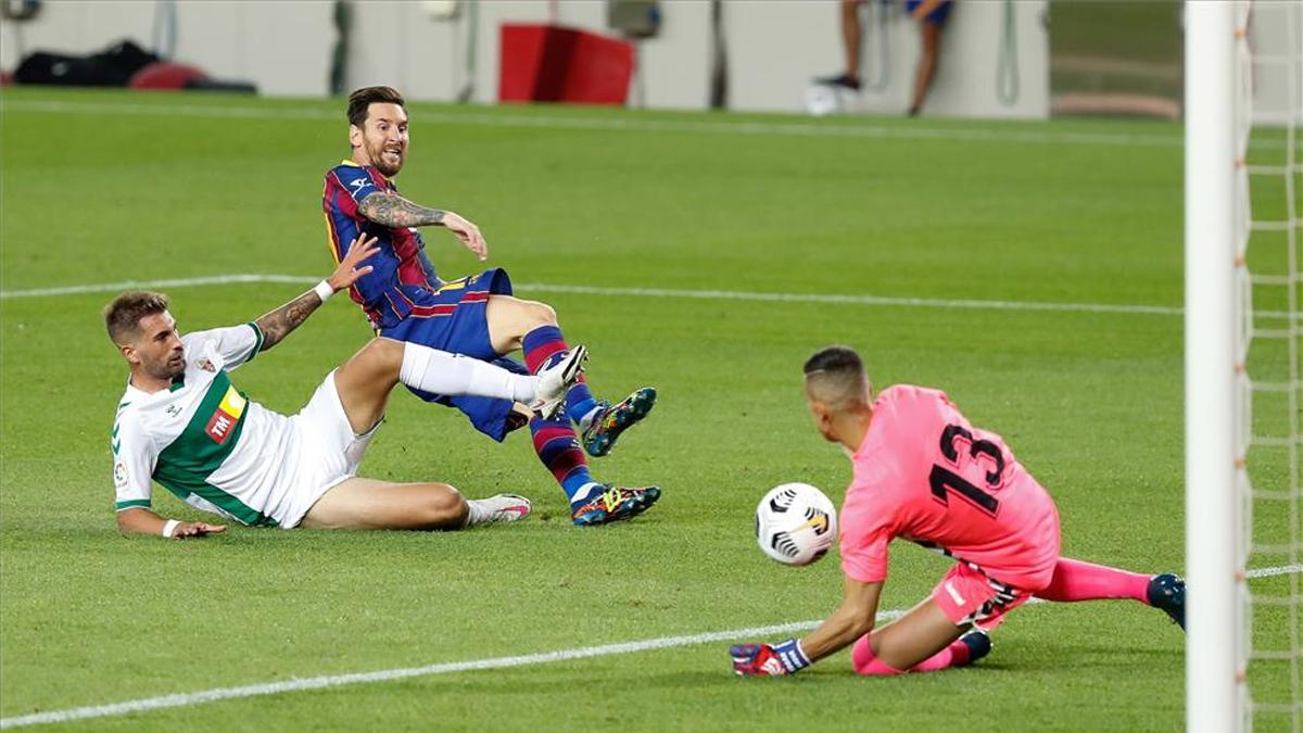 Edgar Badia se midió con Messi en el Gamper, pero no lo hará en Elche