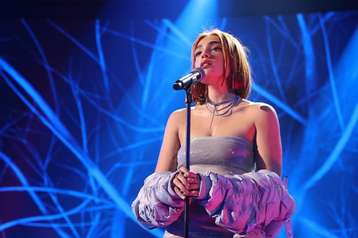 Violeta en la última gala de 'Operación Triunfo' 2023.