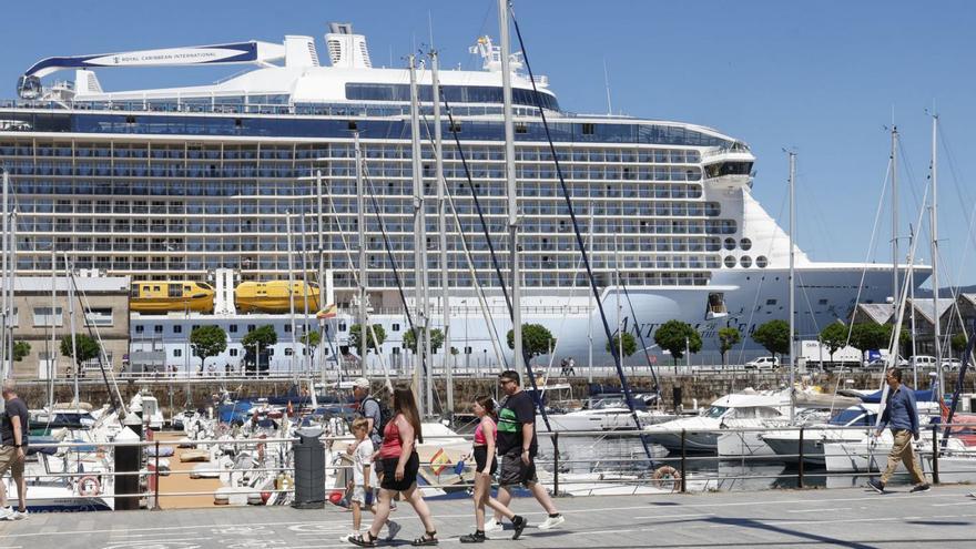 Los cruceros, un salvavidas para el turismo de Vigo en un mayo sin avión: arribaron casi 27.000 pasajeros