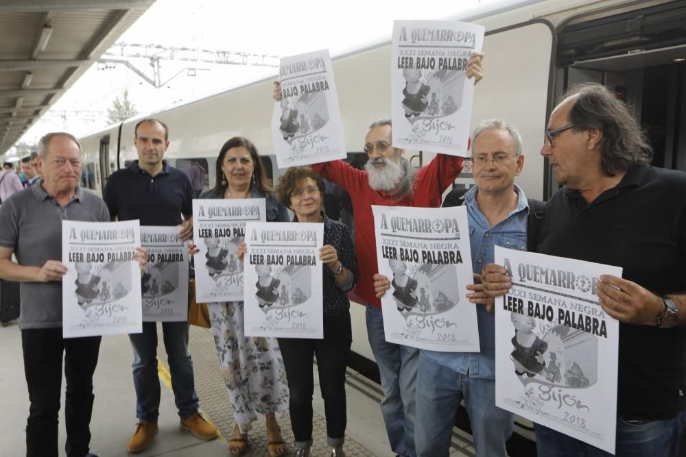 El Tren Negro y la Semana Negra llegan a Gijón