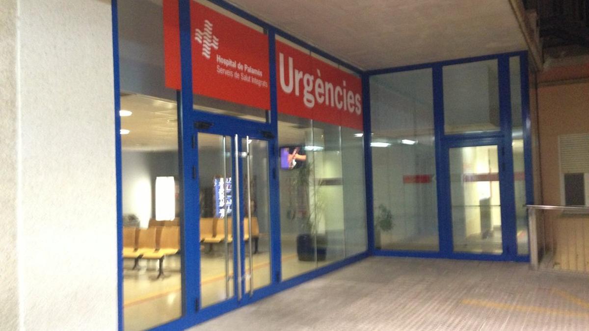 Urgencias del Hospital de Palamós.