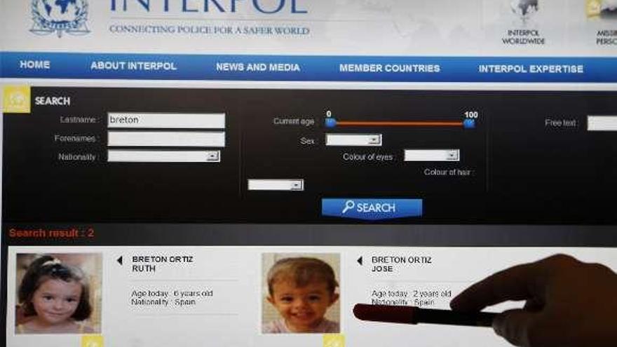 Interpol difunde en su web las fotos de los menores desaparecidos de Córdoba