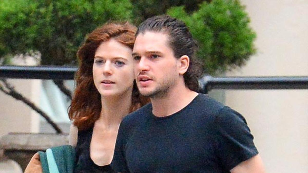 Rose Leslie y Kit Harington, de paseo romántico por Nueva York