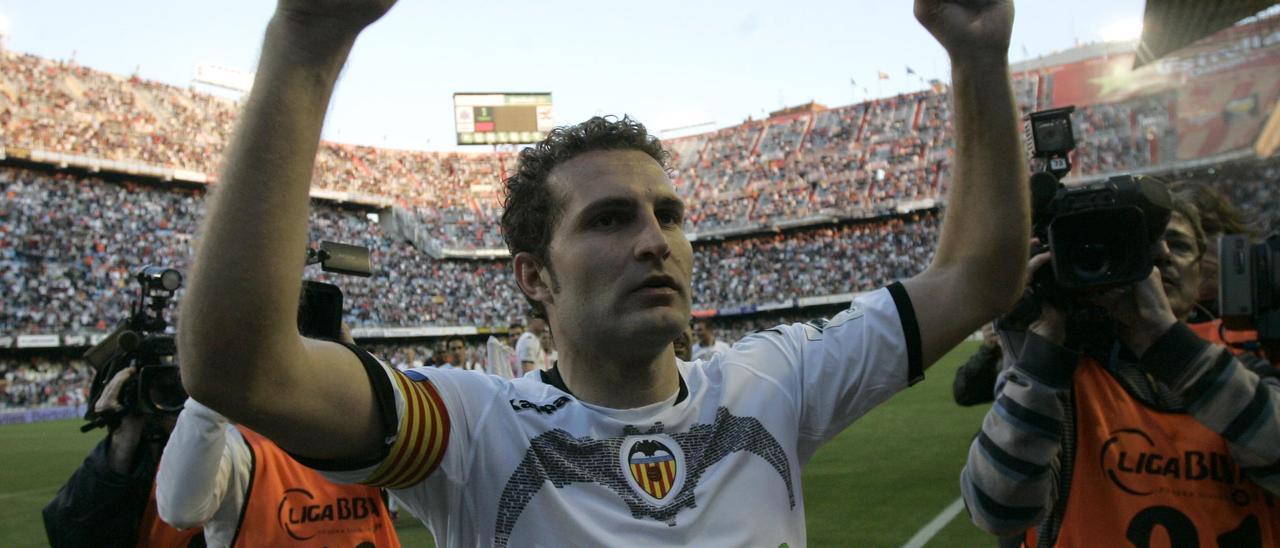 Baraja, en Mestalla