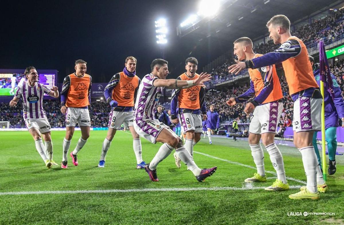 El Real Valladolid viene de ganar en la pasada jornada al Huesca por 1-0 en el José Zorrilla.