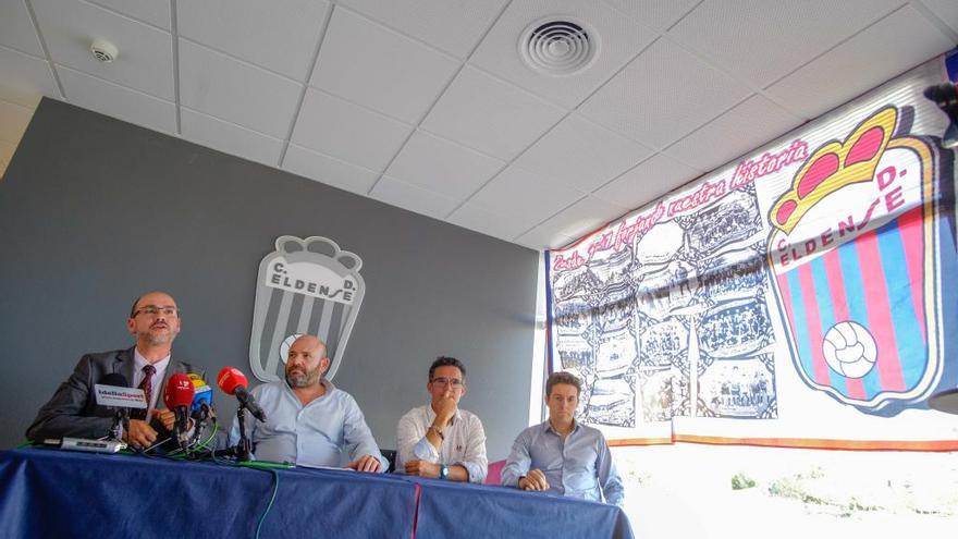 Momento de la presentación del nuevo proyecto del Eldense.