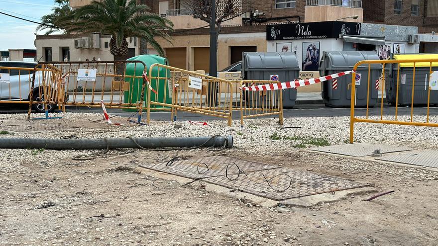 Empiezan las obras de emergencia de la estación de bombeo Gallo Rojo de El Campello