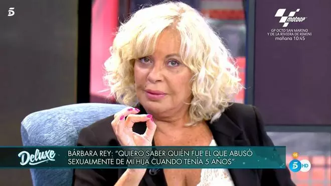 Telecinco echa a Bárbara Rey: no quiere verla más en sus programas