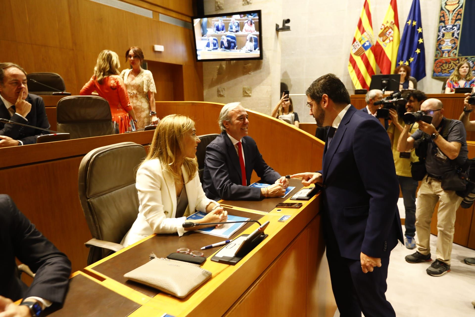 En imágenes | Sesión de la constitución de la XI Legislatura de las Cortes de Aragón