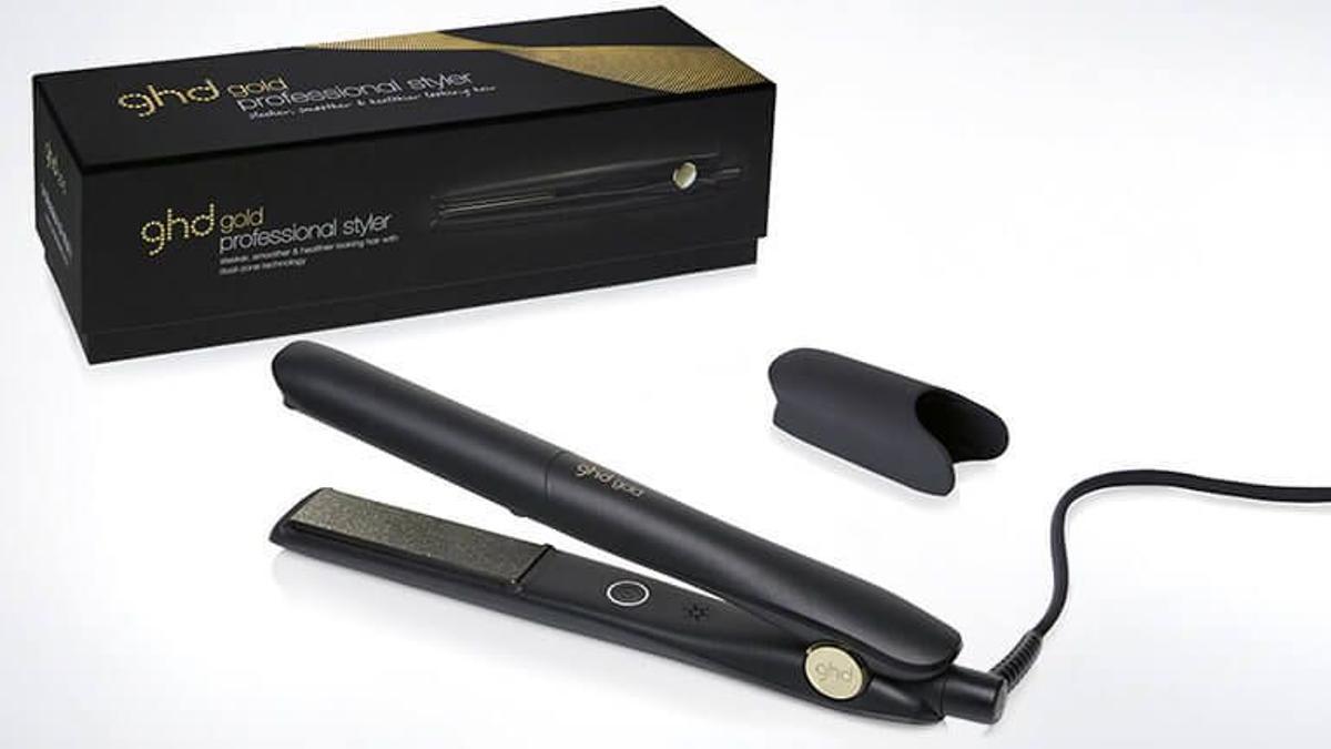 Ahorra 80 euros en la plancha de pelo profesional ghd gold