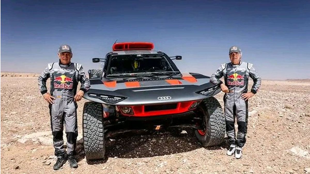 Lucas Cruz y Carlos Sainz buscan su cuarto triunfo en el Dakar, esta vez con Audi