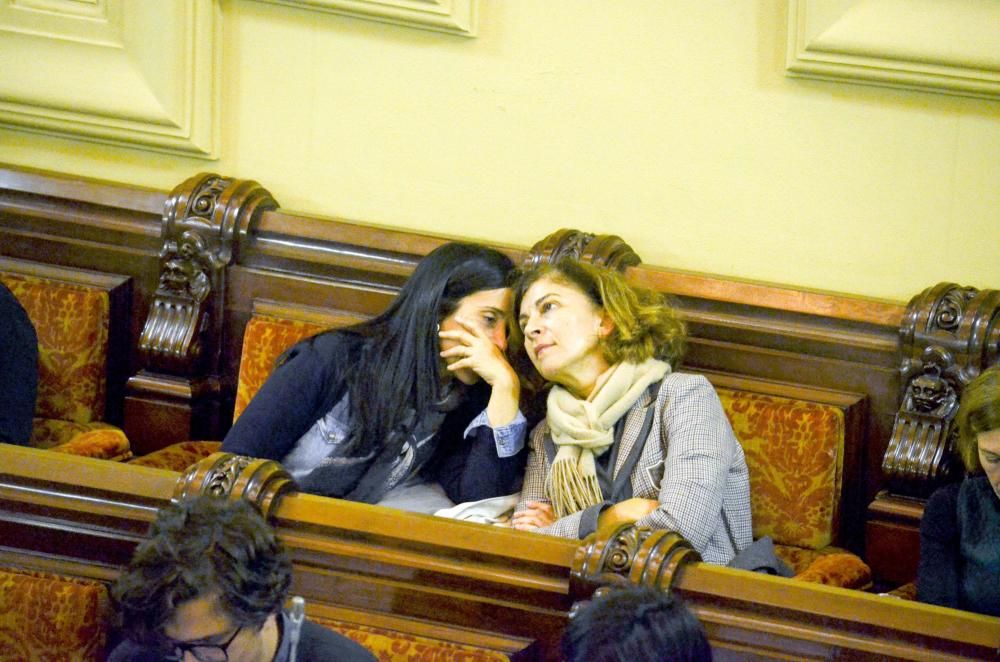 Pleno en el Ayuntamiento de A Coruña (12/12/16)